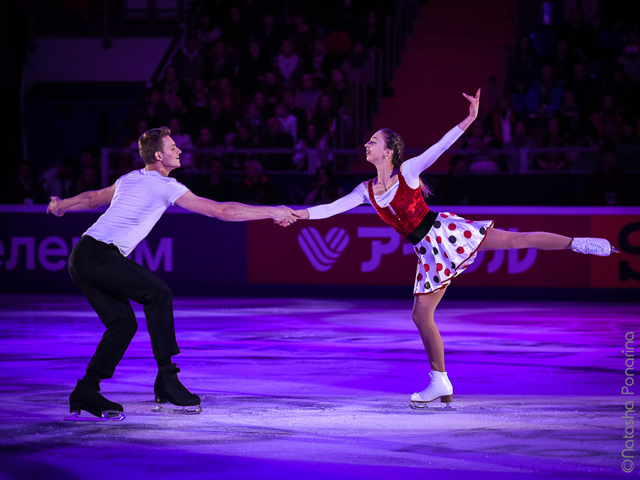 Alexandra Boikova - Dmitri Kozlovskii. Gala.  Rostelecom cup 2019. Russian figure skating photographer from Saint-Petersburg