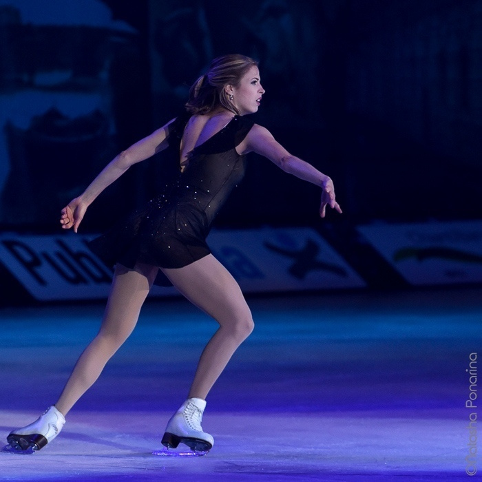 Carolina Kostner. Florence Ice Gala 2018. Russian figure skating photographer from Saint-Petersburg