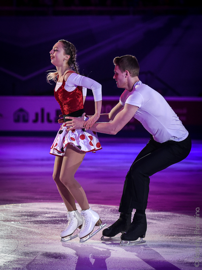 Alexandra Boikova - Dmitri Kozlovskii. Gala.  Rostelecom cup 2019. Russian figure skating photographer from Saint-Petersburg