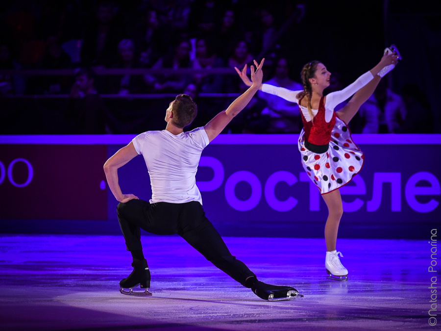Alexandra Boikova - Dmitri Kozlovskii. Gala.  Rostelecom cup 2019. Russian figure skating photographer from Saint-Petersburg