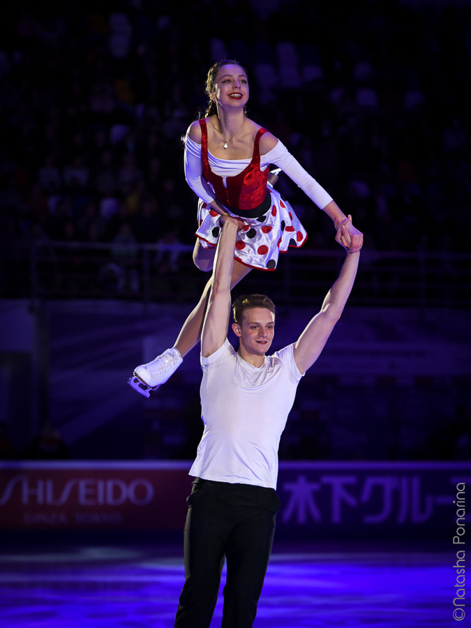 Alexandra Boikova - Dmitri Kozlovskii. Gala.  Rostelecom cup 2019. Russian figure skating photographer from Saint-Petersburg