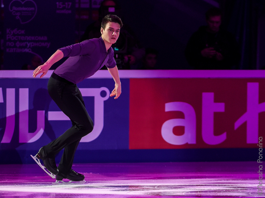 Makar Ignatov. Gala. Rostelecom cup 2019. Russian figure skating photographer from Saint-Petersburg