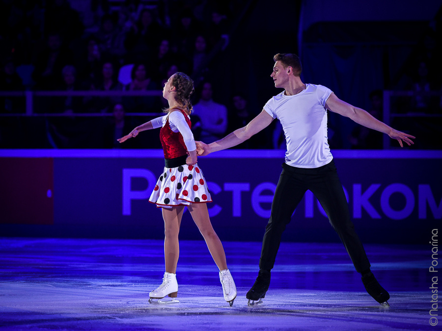 Alexandra Boikova - Dmitri Kozlovskii. Gala.  Rostelecom cup 2019. Russian figure skating photographer from Saint-Petersburg