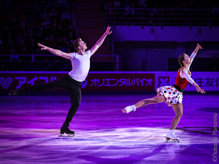 Alexandra Boikova - Dmitri Kozlovskii. Gala.  Rostelecom cup 2019. Russian figure skating photographer from Saint-Petersburg