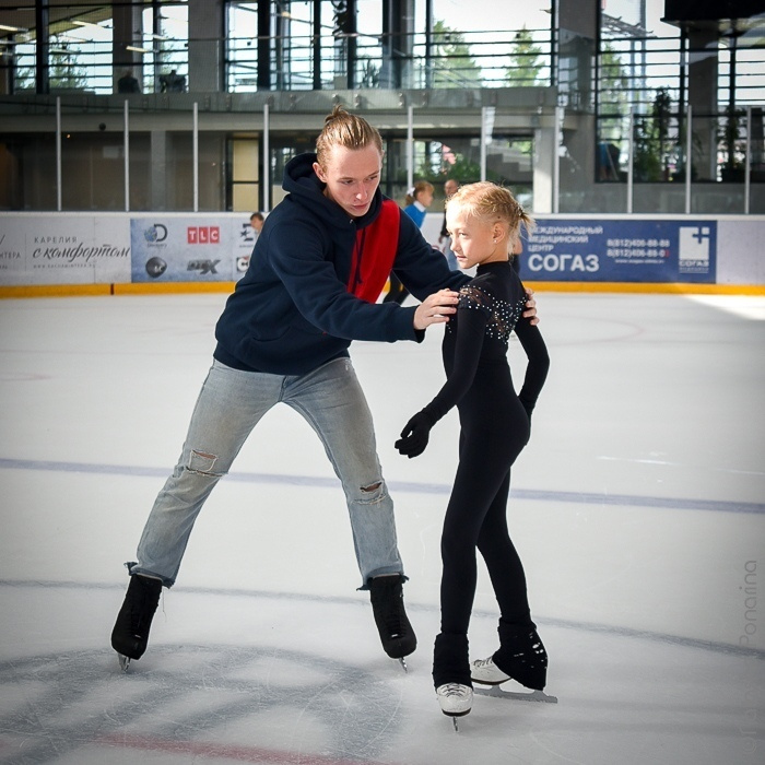 Igora 2018. Russian figure skating photographer from Saint-Petersburg