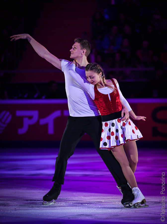 Alexandra Boikova - Dmitri Kozlovskii. Gala.  Rostelecom cup 2019. Russian figure skating photographer from Saint-Petersburg