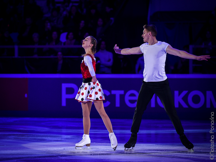 Alexandra Boikova - Dmitri Kozlovskii. Gala.  Rostelecom cup 2019. Russian figure skating photographer from Saint-Petersburg