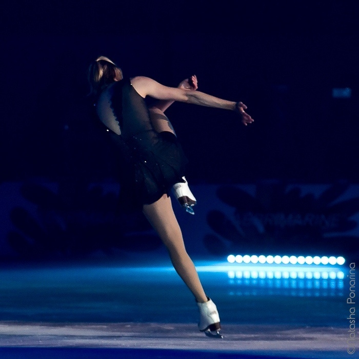 Carolina Kostner. Florence Ice Gala 2018. Russian figure skating photographer from Saint-Petersburg
