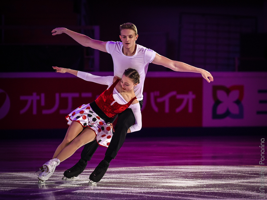 Alexandra Boikova - Dmitri Kozlovskii. Gala.  Rostelecom cup 2019. Russian figure skating photographer from Saint-Petersburg