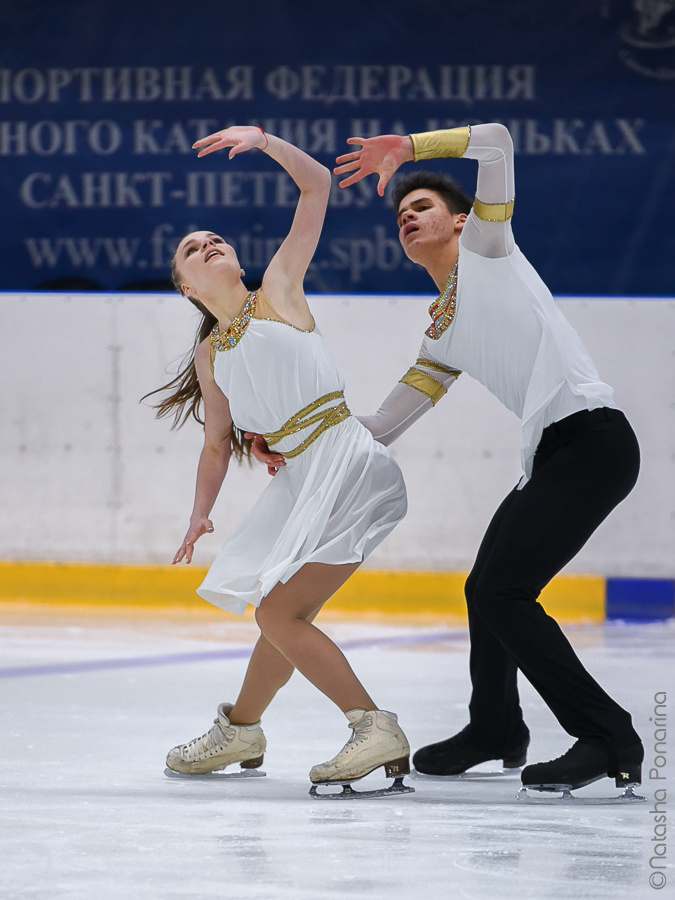 Анна Давиденко - Иван Галаев. Первенство СПб 2020. ФК Фотограф в Санкт-Петербурге Наталья Понарина