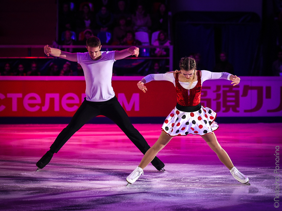 Alexandra Boikova - Dmitri Kozlovskii. Gala.  Rostelecom cup 2019. Russian figure skating photographer from Saint-Petersburg