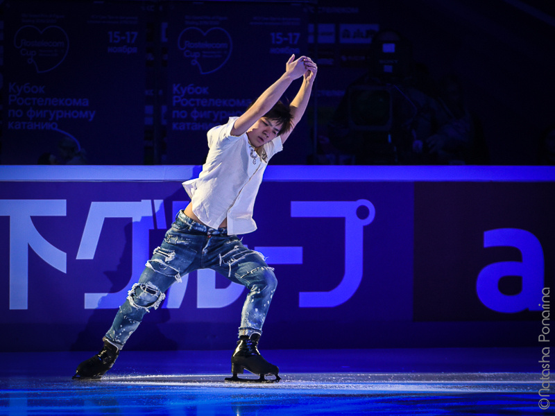 Shoma Uno. Gala. Rostelecom cup 2019. Russian figure skating photographer from Saint-Petersburg