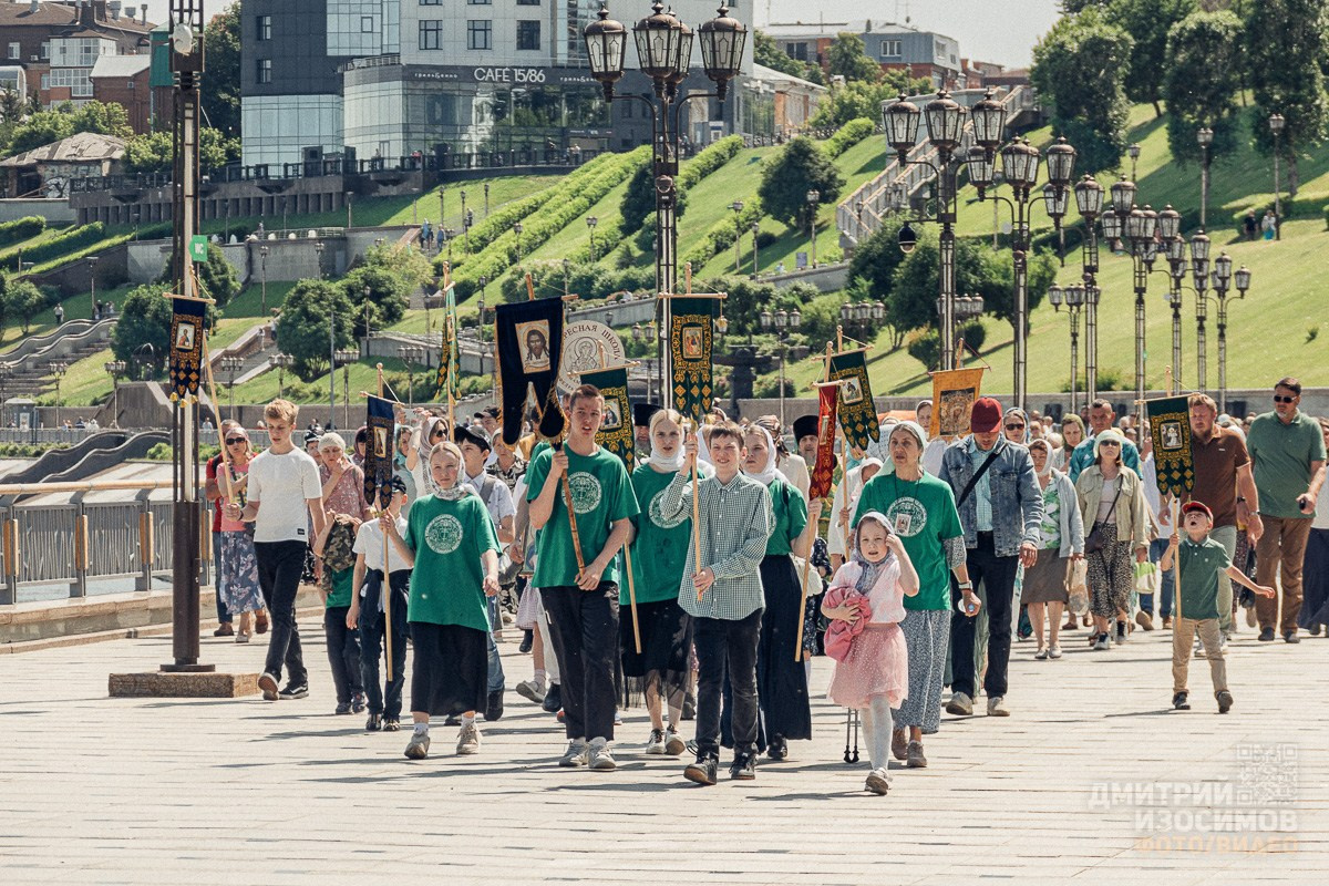 Крестный ход на Троицу