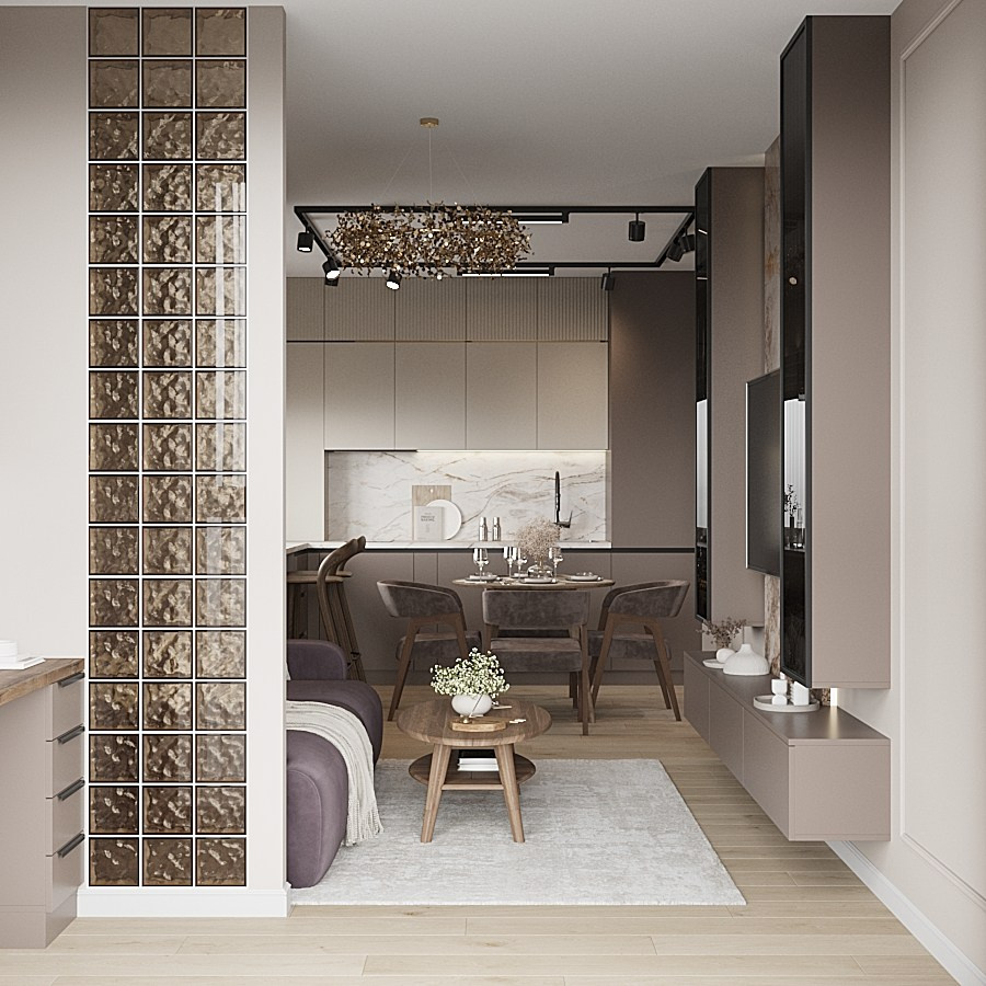 Современная классика. Дизайн интерьера Рязань Москва Чижикова Олеся