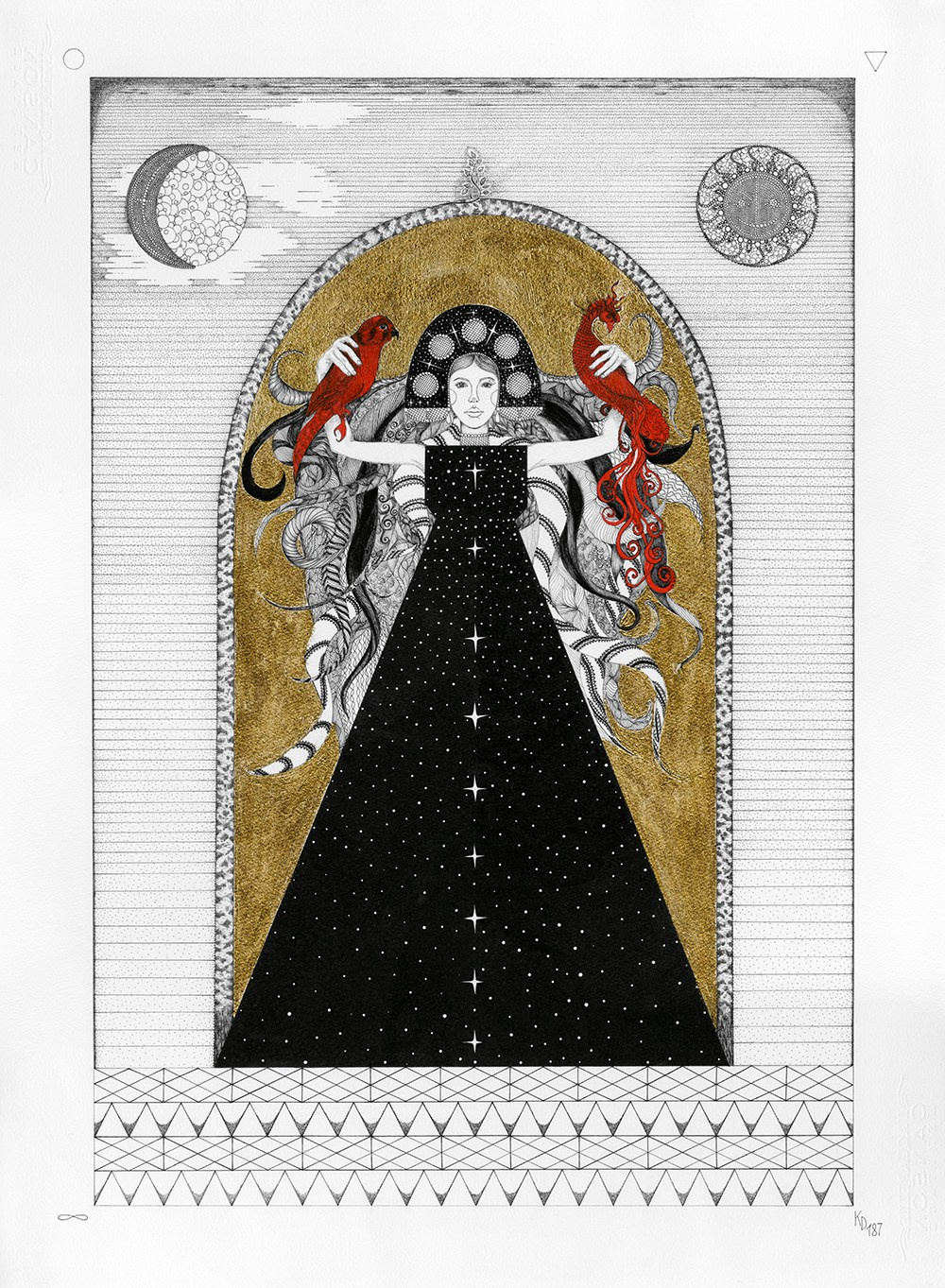 Graphics. Ksenia Dolinskaya artist