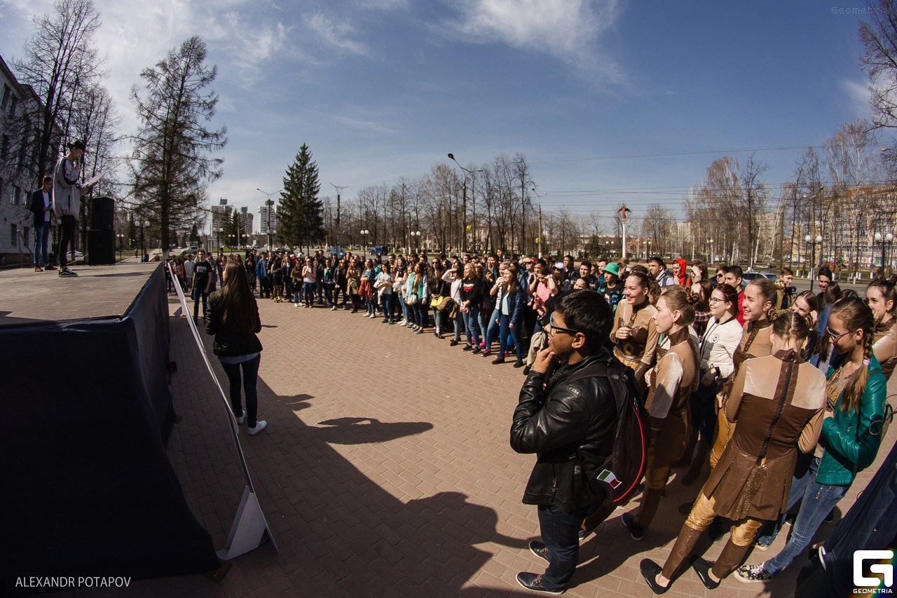 Международный день танцев. ЧГУ им И. Н. Ульянова. Фотограф в спб Александр Потапов