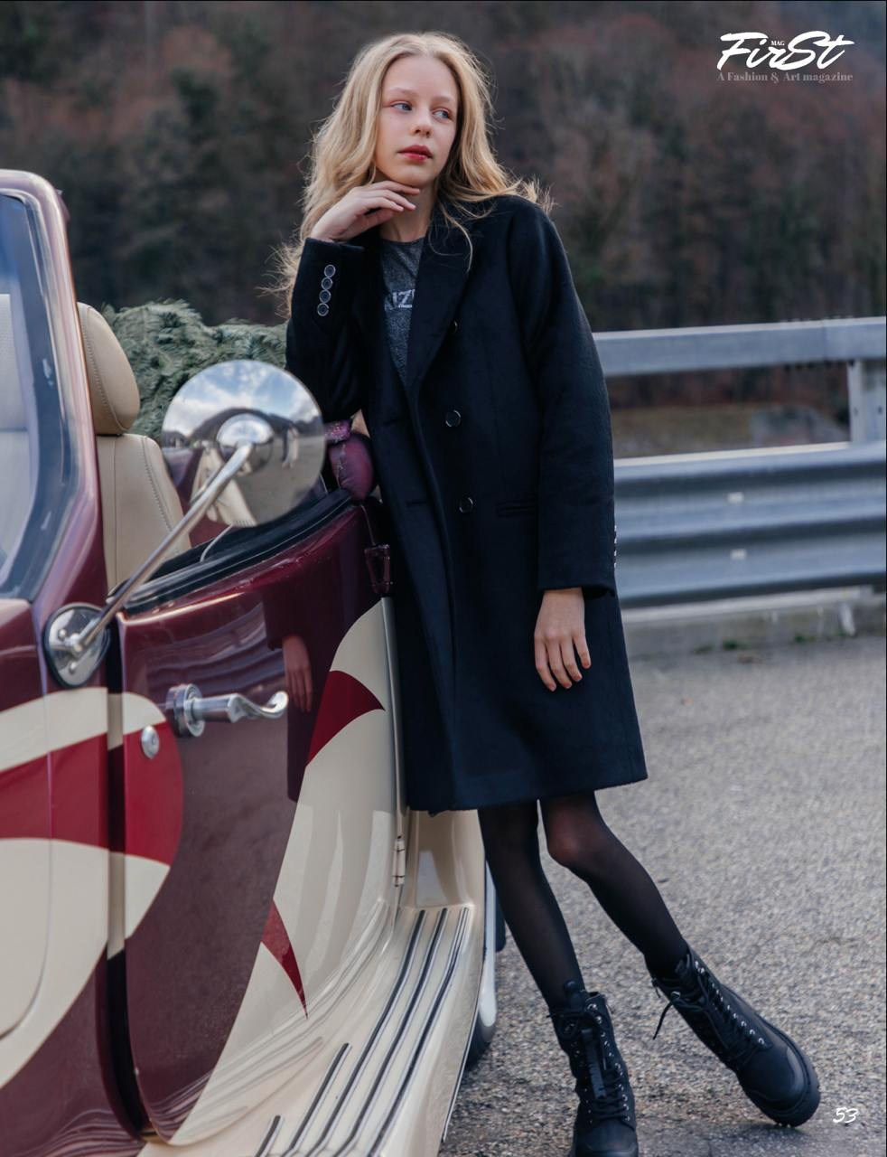 Журнал «First», публикация Лос-Анджелес, Калифорния. Efimova Model Agency