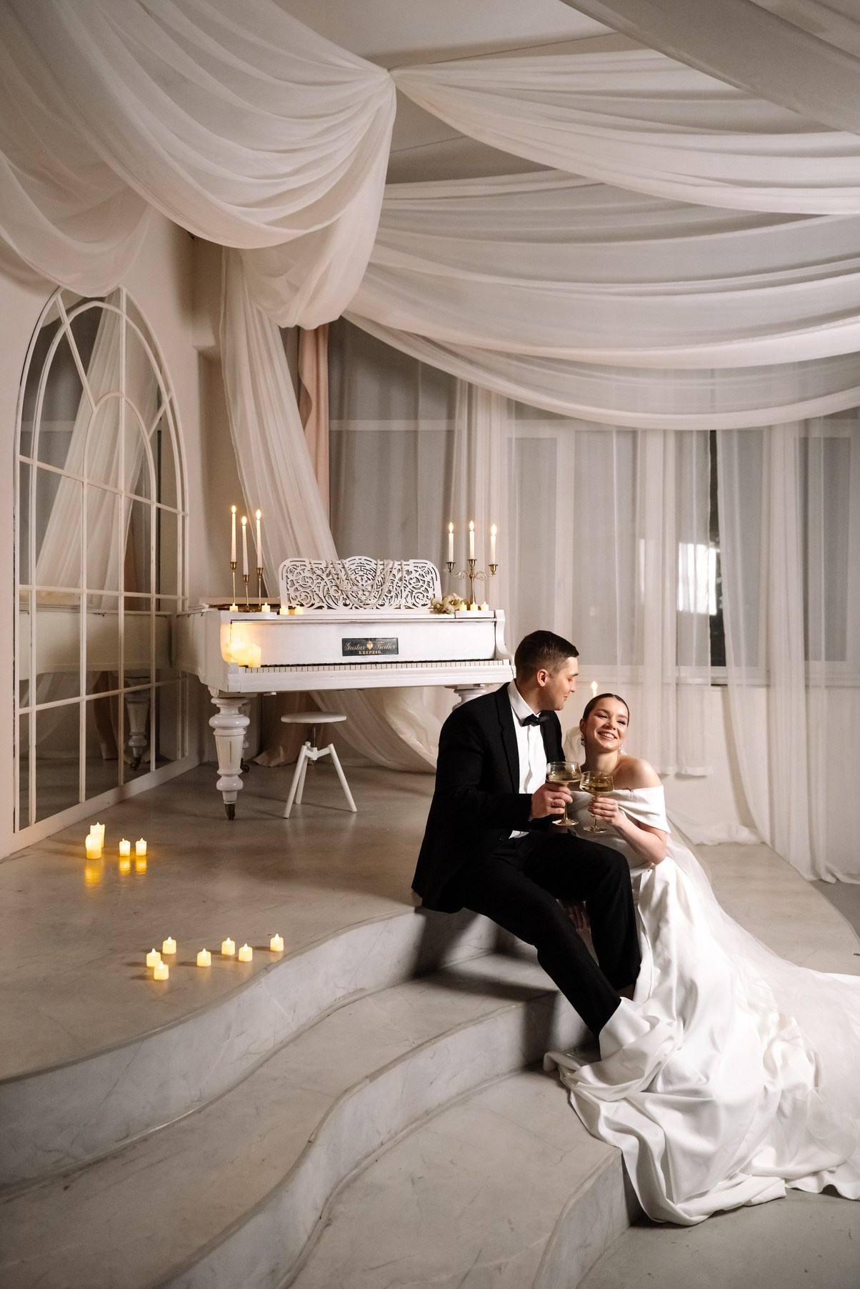 Со свечами. Свадебный и сеейный фотограф в Санкт-Петербурге Елена Худякова