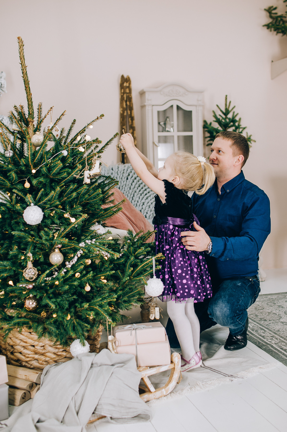 New Year_Саша, Аня и дети. Свадебный и семейный фотограф в Минске Яна Новак