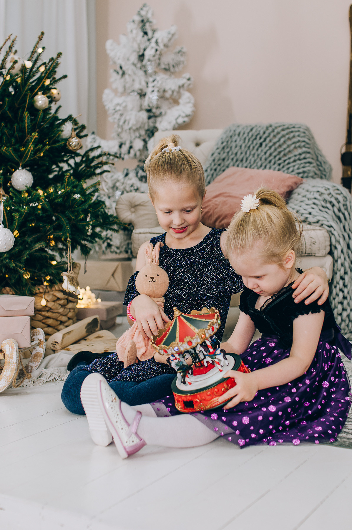 New Year_Саша, Аня и дети. Свадебный и семейный фотограф в Минске Яна Новак