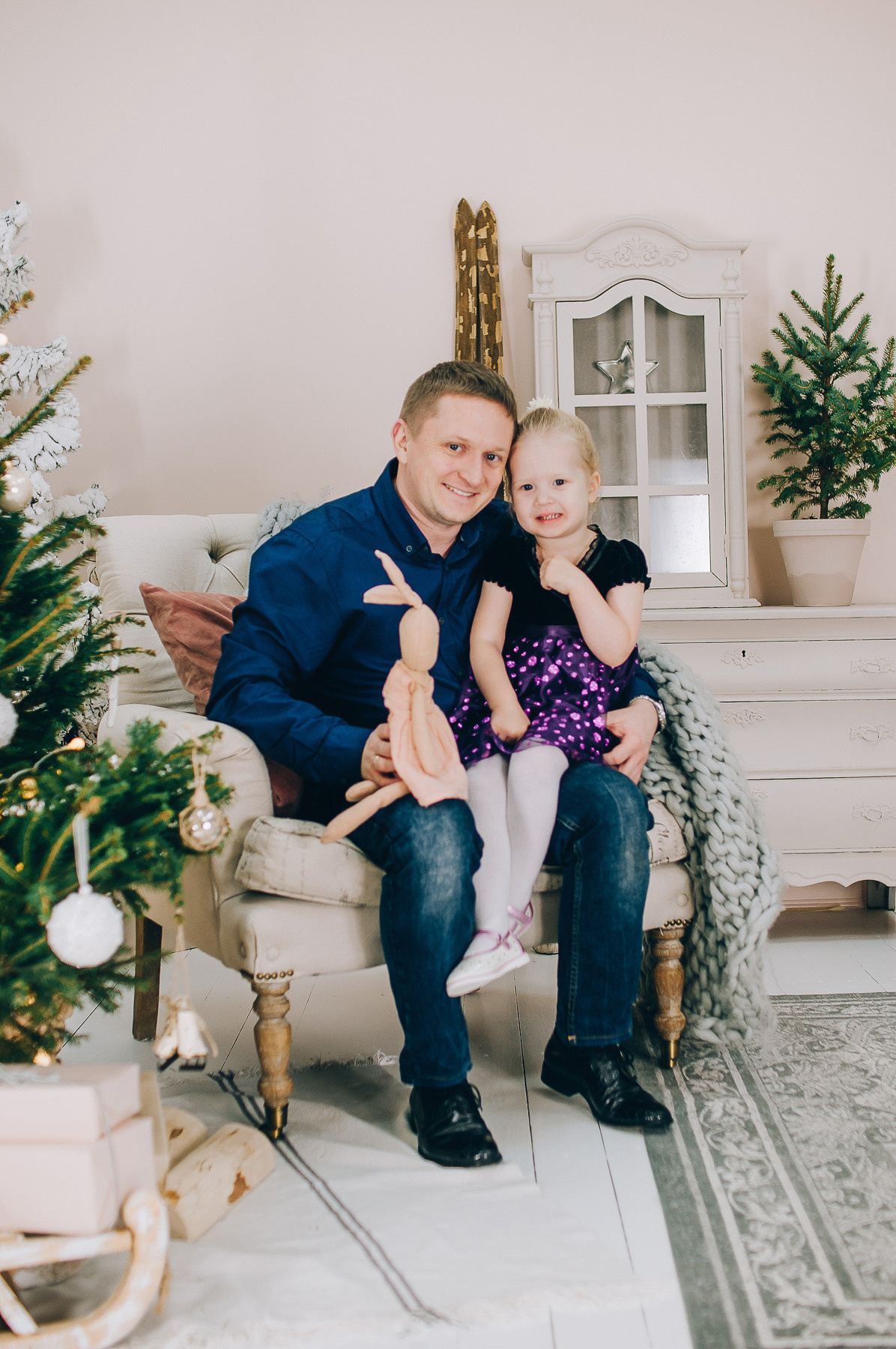 New Year_Саша, Аня и дети. Свадебный и семейный фотограф в Минске Яна Новак