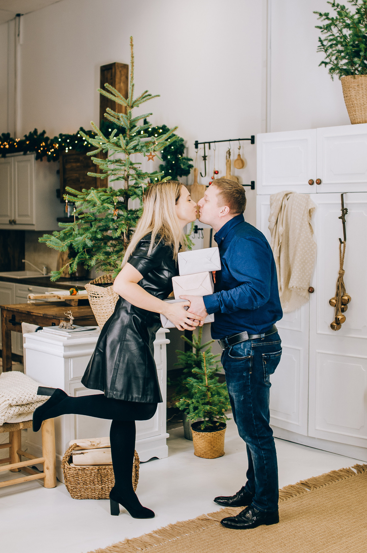 New Year_Саша, Аня и дети. Свадебный и семейный фотограф в Минске Яна Новак