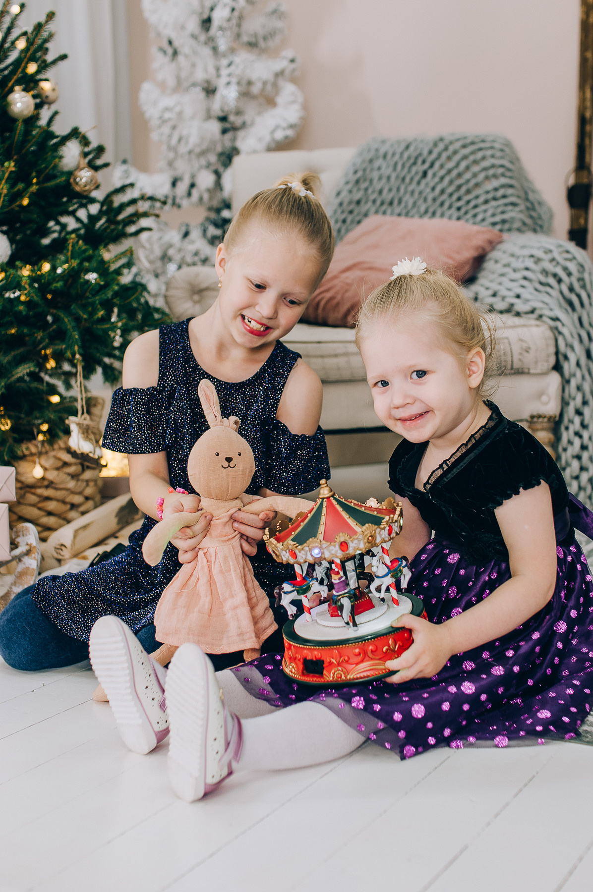 New Year_Саша, Аня и дети. Свадебный и семейный фотограф в Минске Яна Новак