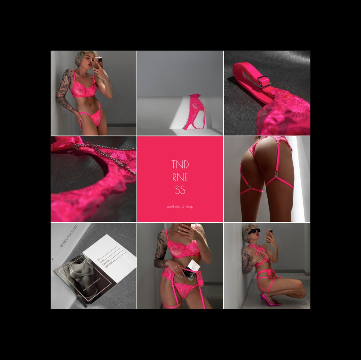 Визуал для бренда белья