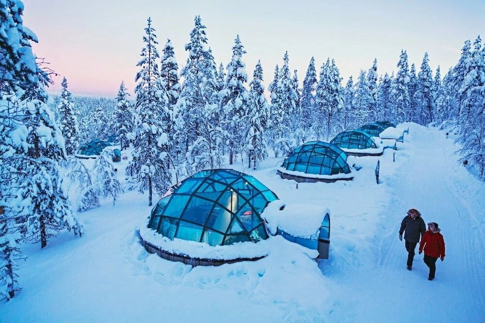 Kakslauttanen Arctic Resort, Финляндия. Фотограф для маркетплейсов Михаил Бове