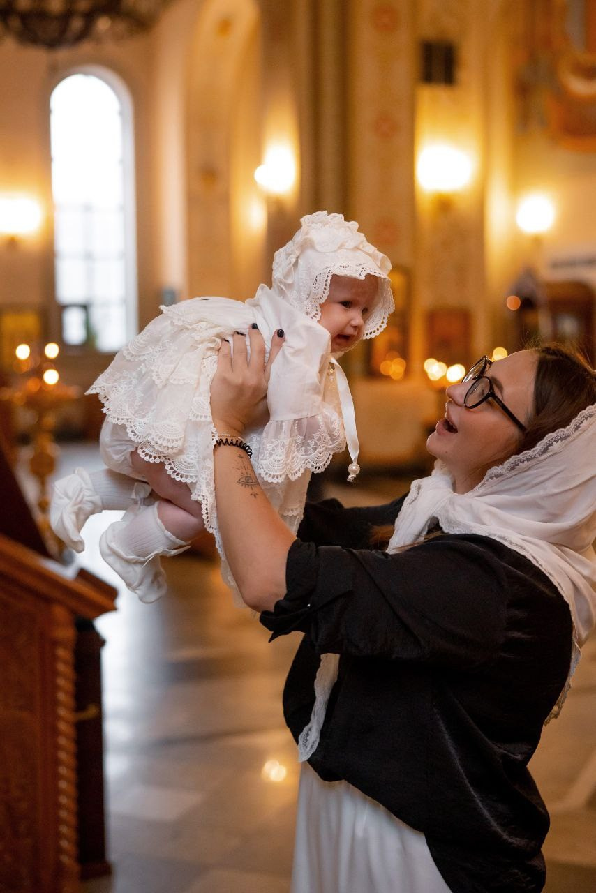 Таинство Крещения. Семейный фотограф в Москве
