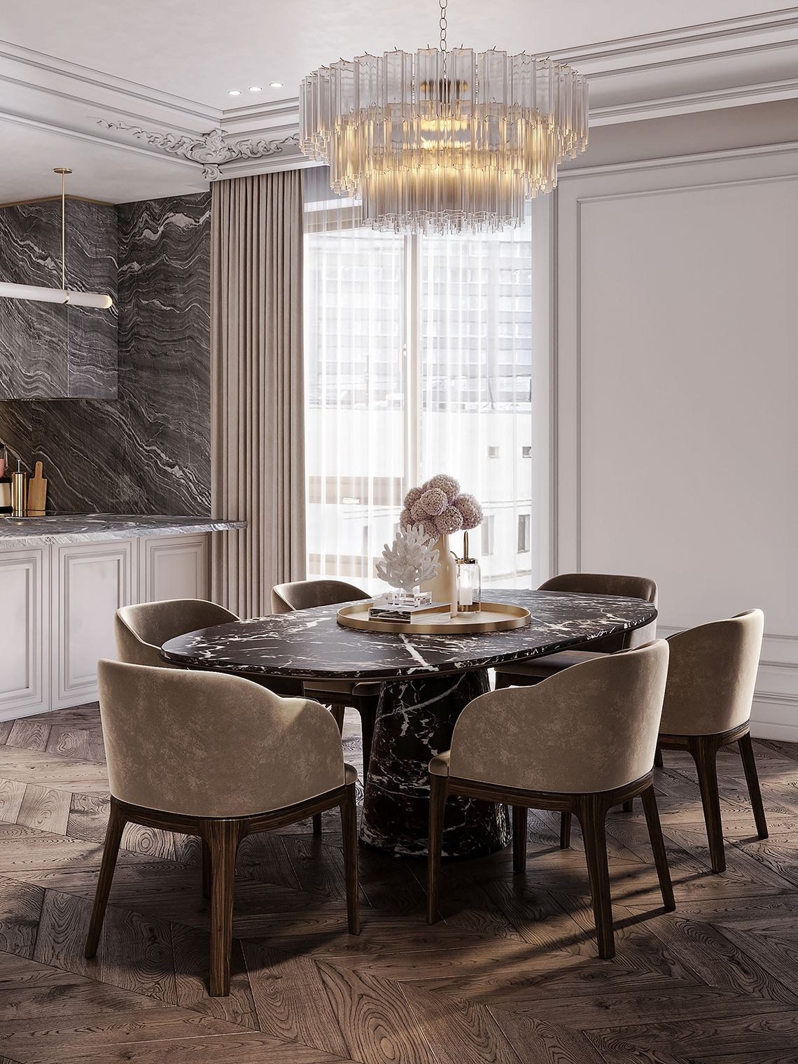 Пентхаус в ЖК Turandot Residences. RED ROBOT DESIGN