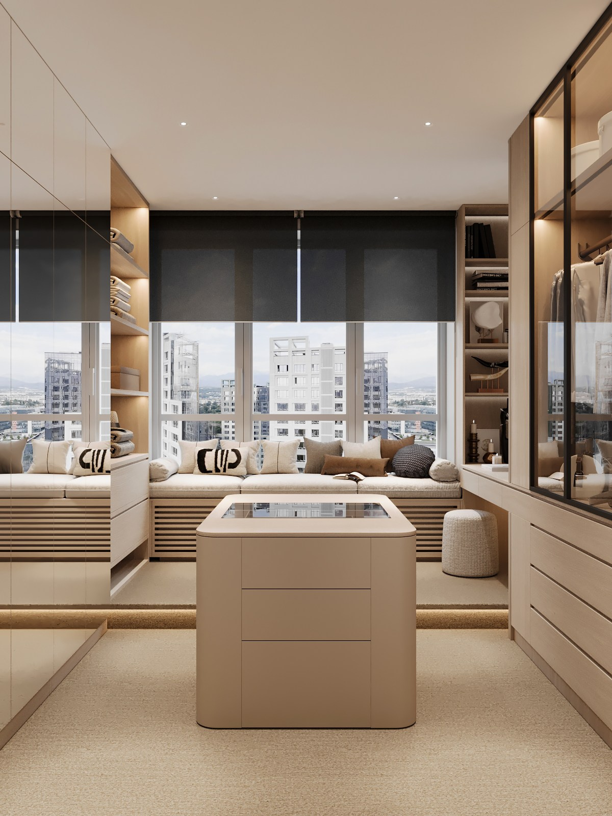 ЖК «Аль-Фараби 27», 120 м². Room Design Studio