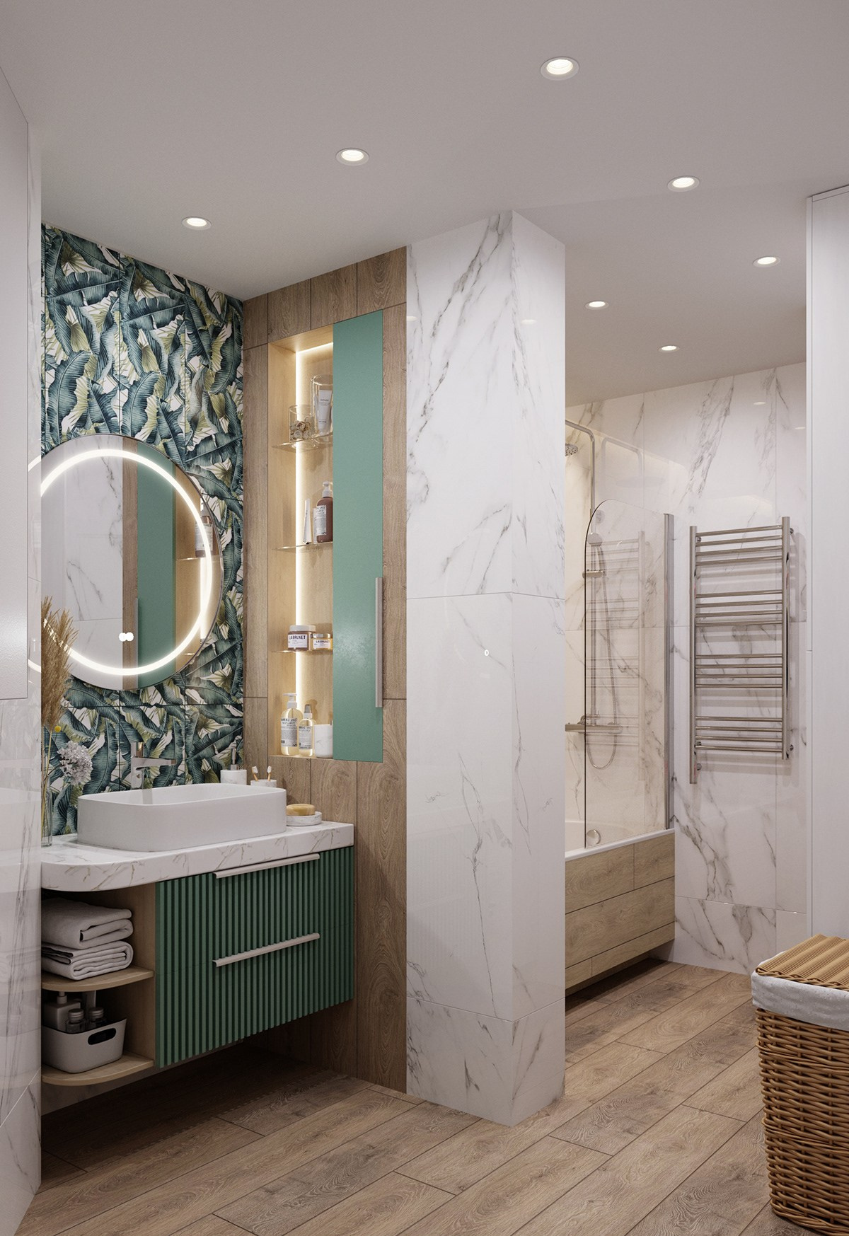 Визуализация квартиры 50 m². Заказать 3d визуализацию интерьеров — Дарья Веденёва