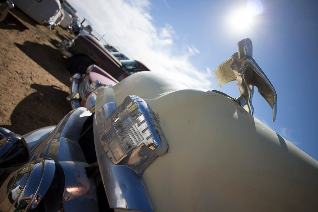 Ретро- авторазборка, США, 2013. Фотограф Василий Буланов