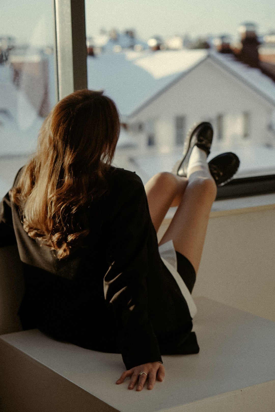 Индивидуальная женская фотосессия в студии. Фотограф Москва