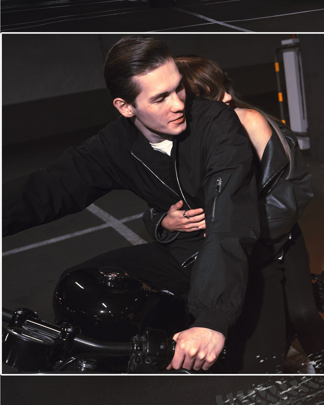 Мотоцикл на двоих. Фотограф Краснодара