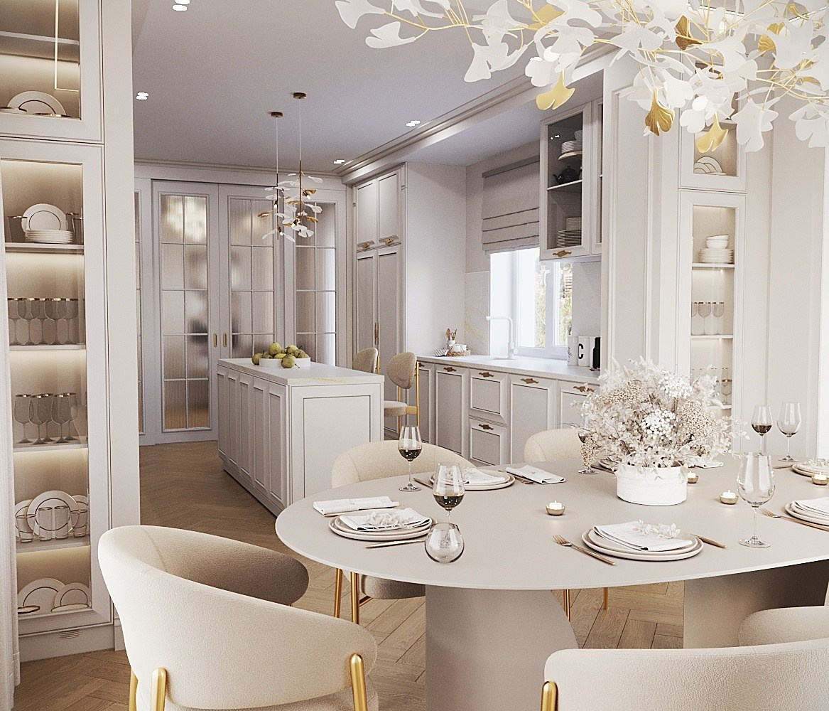 Дом в Неоклассике. Студия дизайна