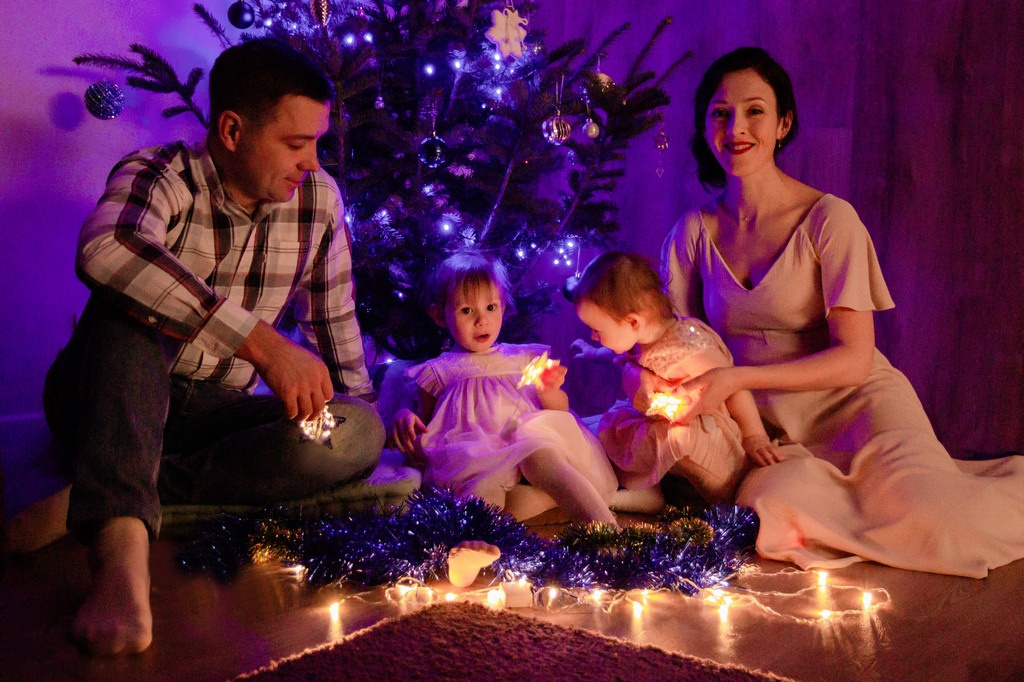 Новогодняя история «В ожидании волшебства». Семейный и детский фотограф в г. Новосибирске Макеева Анастасия