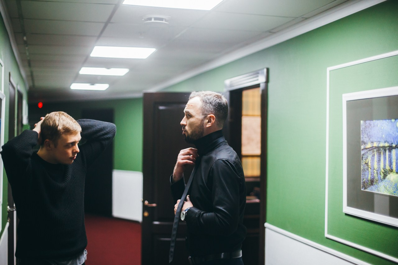 Бэкстейдж съемка рекламы. Фотограф Денис Денисов