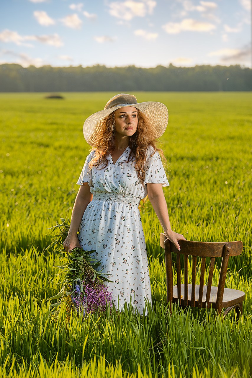 Женский портрет. Летняя прогулка. Фотограф в Юрьев-Польском. Владимире и области. Крышковец Владимир