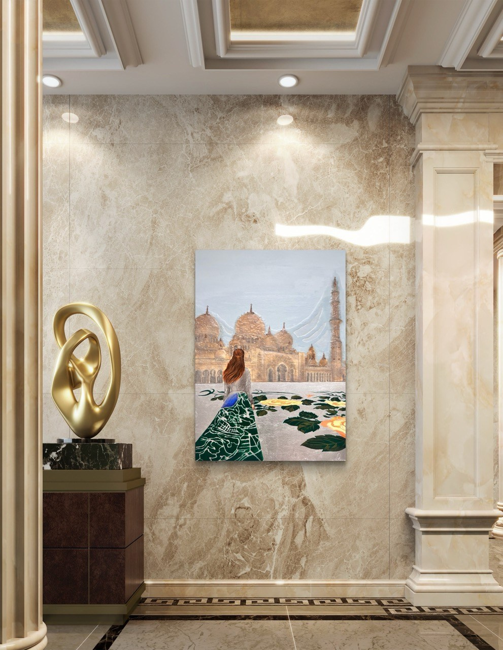 Серия «Волшебница Изумрудного Востока». Картины пейзаж