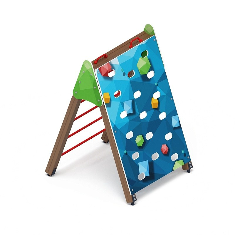 Спортивный комплекс - СК 2.04.01 (Кристаллы) Габариты (ШхДхВ): 1400x1250x1840 Зона безопасности, мм: 4400х4250 Возрастные ограничения 5-12 лет