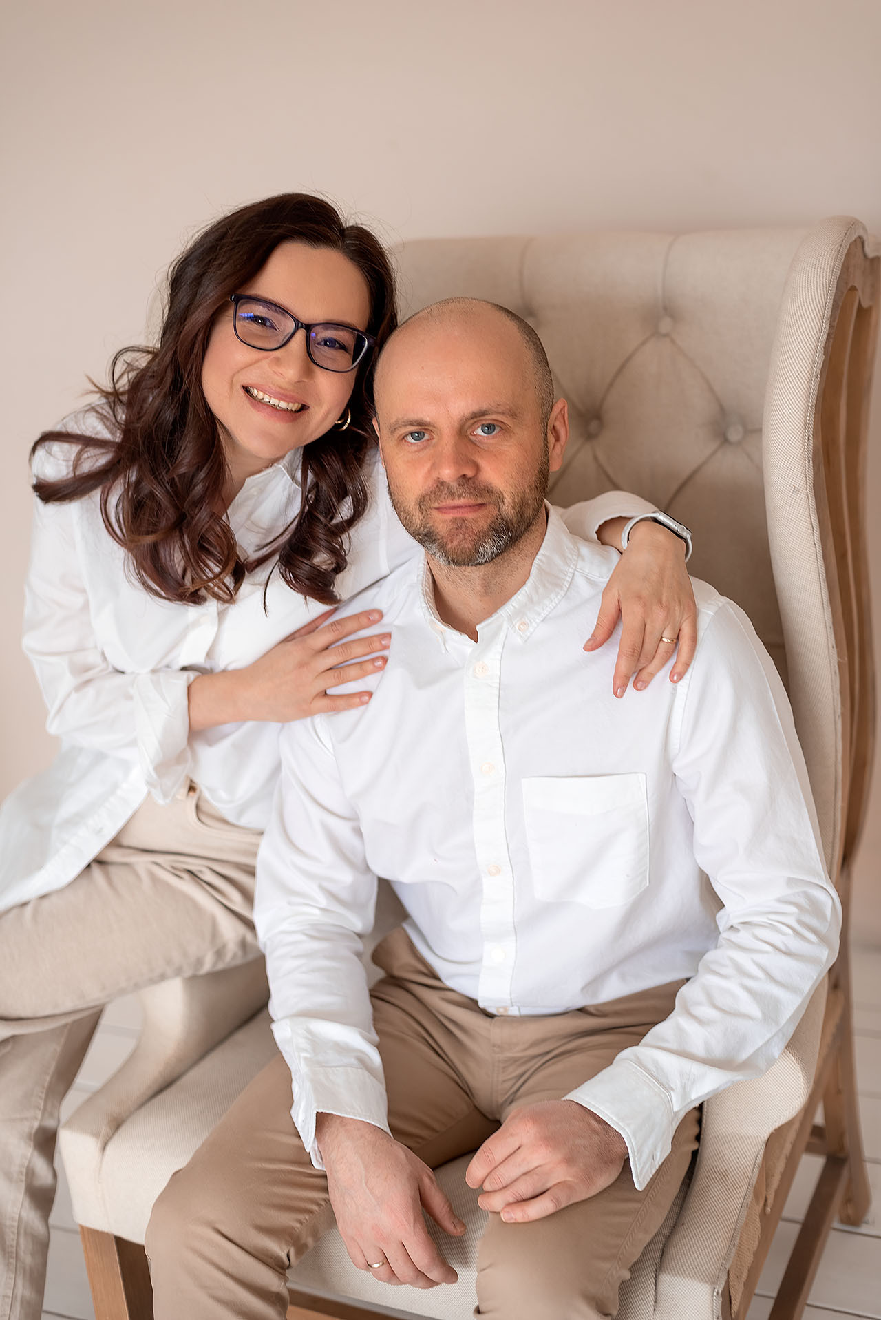 Даша и семья. Фотограф Юлия Кондратьева