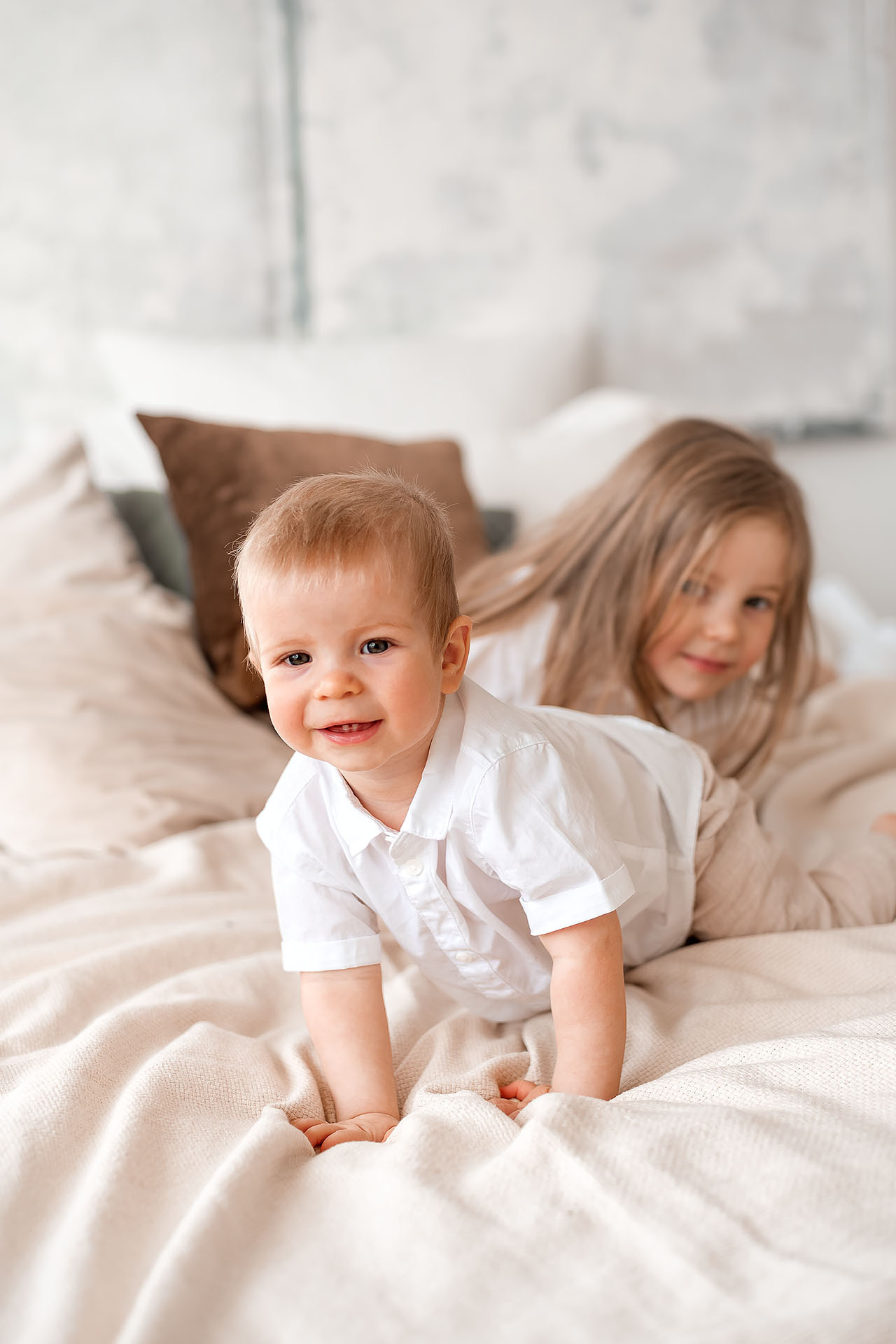 Даша и семья. Фотограф Юлия Кондратьева