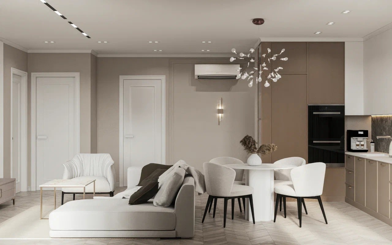 ЖК Расцветай. Площадь 87 кв. м. Дизайнер интерьера в Новосибирске_Елена Сергеева