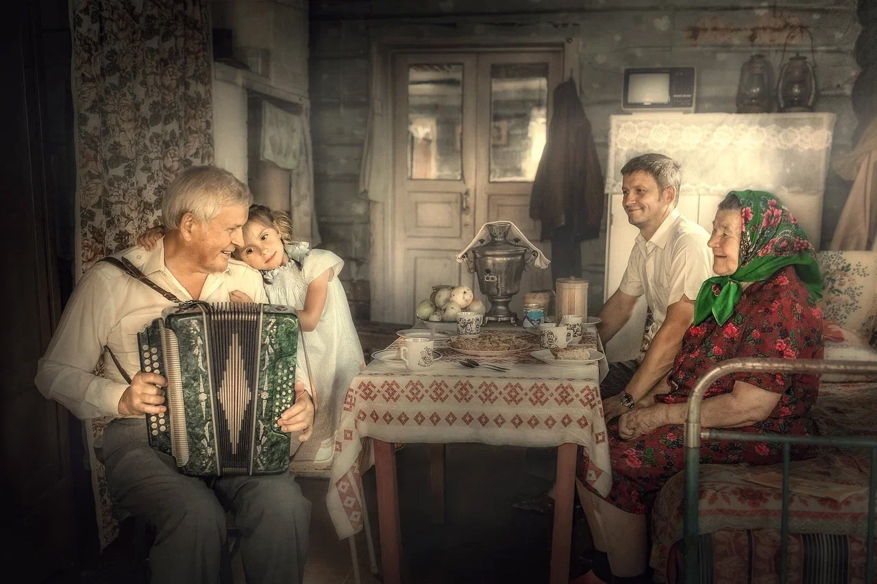 Фотовыставка «Сквозь поколения», 2024. Организация фотовыставок в Петербурге и Москве, MFamilia (МФамилия)