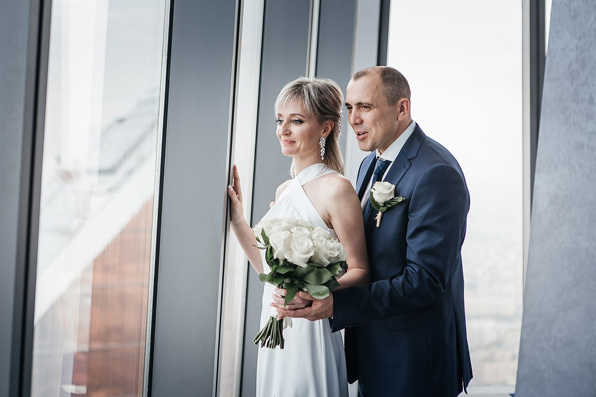 Регистрация и прогулка в Сити. Фотограф Анна Анисимова. Свадьбы, портреты, творческий репортаж