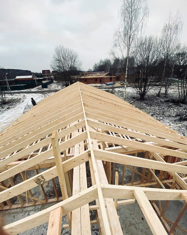 Каркасный дом (Тверская область). Строительство каркасных домов в Москве и МО