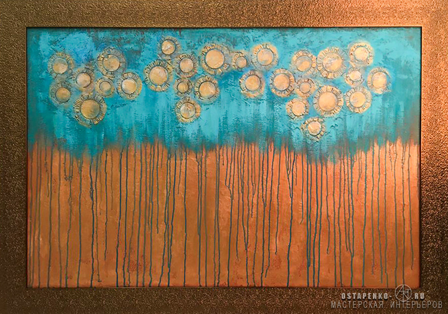 Tick-tock, Acrylic painting on Panel, Size 120x80 cm (unframed), 135х95 cm , ready to hang.