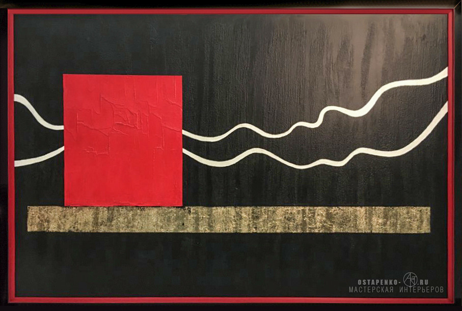 Flight, Acrylic painting on Panel, Size 120x80 cm (unframed), 126 х86 cm (actual image size), ready to hang, 